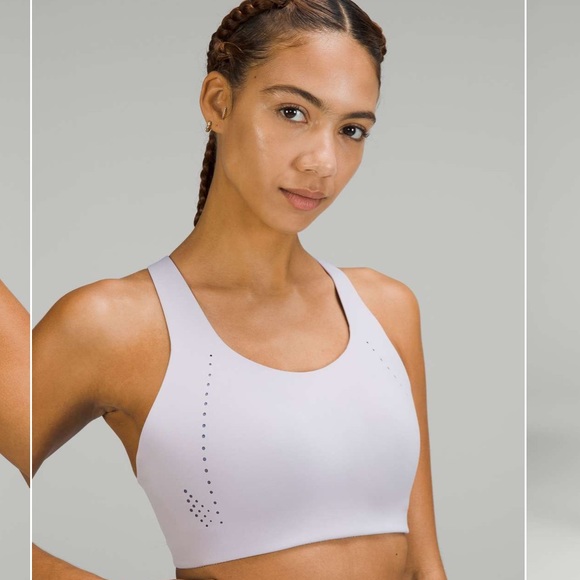 lululemon athletica Other - Lululemon AirSupport Bra size 36DD Lavender Purple High Impact Support Running